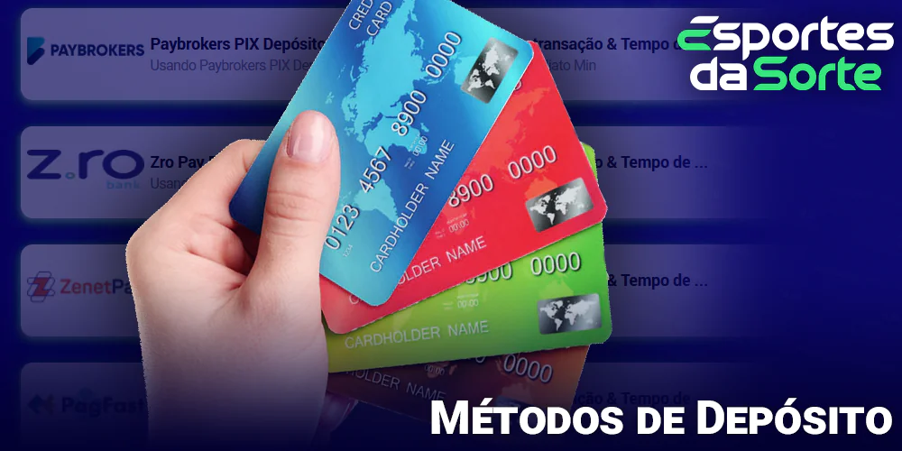 Métodos de pagamento no Esporte Da Sortet para brasileiros